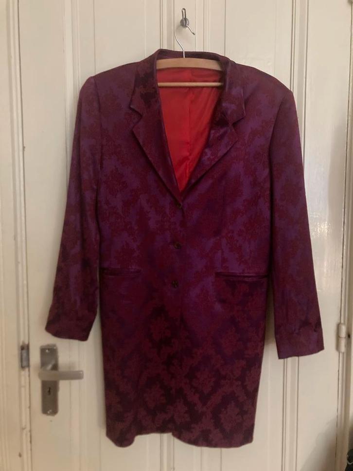 Oilily Feestjasje Maat 36/38 - Paisley Satijn, Kleding | Dames, Jasjes, Kostuums en Pakken, Zo goed als nieuw, Jasje, Maat 36 (S)