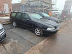 Volvo V70 2.4 140PK AUTOMAAT TREKHAAK 2000 Zwart BOUWAUTO, Auto's, Zwart, Stationwagon, 2435 cc, Particulier