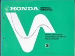 Honda CB650 A CB650 Ca parts list (994p), Ophalen of Verzenden, Zo goed als nieuw