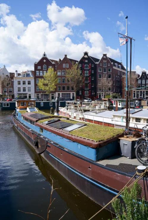 Mooie tjalk te koop (zonder ligplaats en motor!), Huizen en Kamers, Woonboten te koop, Amsterdam, Verkoop zonder makelaar, G