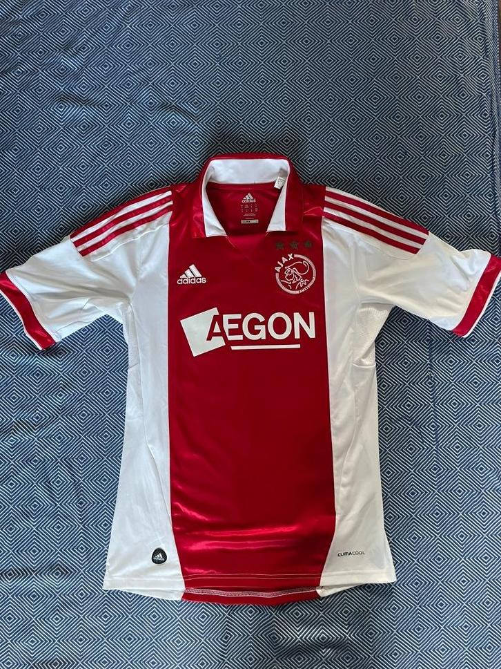 Ajax Amsterdam 2011/2012 Thuisshirt (#37 Lukoki), Verzamelen, Sportartikelen en Voetbal, Zo goed als nieuw, Shirt, Ajax, Ophalen of Verzenden