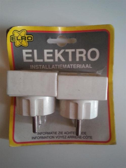ELRO Euro Twee Weg Stekker [NIEUW], Hobby en Vrije tijd, Elektronica-componenten, Nieuw, Ophalen of Verzenden