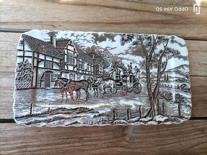 Vintage Myott Royal Mail Bord, Antiek en Kunst, Antiek | Schalen, Ophalen of Verzenden