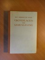 Bierens de Haan, mr. J. Grondslagen der samenleving, Ophalen of Verzenden, Gelezen, Nederland
