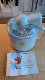 Vintage Philips Ijsmachine met Receptenboek, Witgoed en Apparatuur, IJsmachines, Ophalen