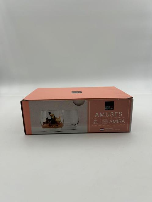 Nieuwe set van 6 Royal Leerdam amuseglaasjes – in doos, Verzamelen, Glas en Borrelglaasjes, Nieuw, Overige typen, Ophalen of Verzenden