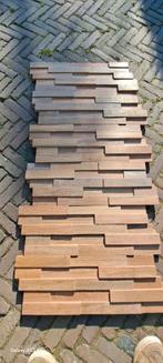 Houtstrips bangkirai bankirai wandpanelen wandbekleding, Doe-het-zelf en Verbouw, Hout en Planken, Ophalen of Verzenden, Zo goed als nieuw