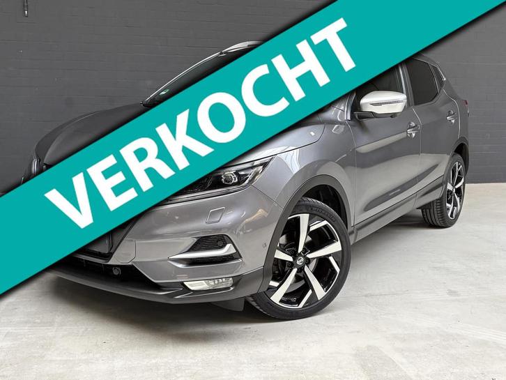 Nissan Qashqai 1.2 Tekna + Leer Pano.dak Led Bose, Auto's, Nissan, Bedrijf, Qashqai, 360° camera, ABS, Achteruitrijcamera, Airbags