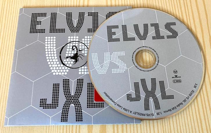 CD Single Elvis vs JXL (Junkie XL), Cd's en Dvd's, Cd Singles, Zo goed als nieuw, Hiphop en Rap, 1 single, Ophalen