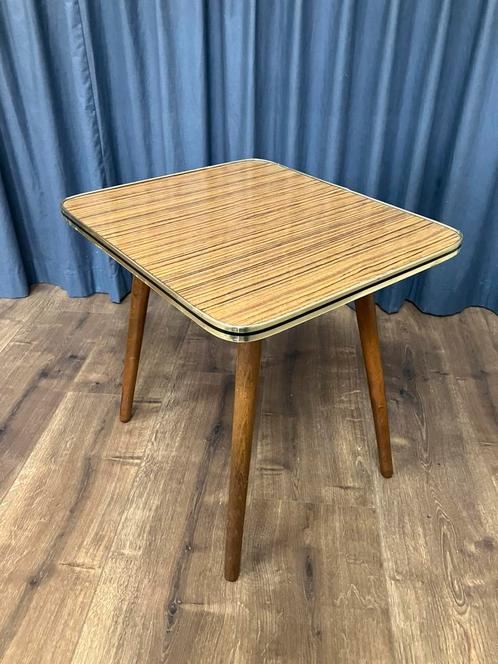 Vintage plantentafel MCM jaren 50 tafeltje., Verzamelen, Retro, Huis en Inrichting, Ophalen of Verzenden