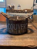 Riviera Maison Couvert rattan bestekmandje, Huis en Inrichting, Woonaccessoires | Schalen en Manden, Mand, Rond, Ophalen of Verzenden