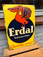 Erdal schoenpoets oud reclamebord, Reclamebord, Gebruikt, ., Ophalen of Verzenden