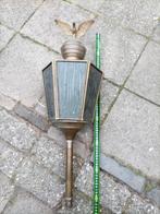 Oude Koetslantaarn met Groen Glas, Ophalen of Verzenden