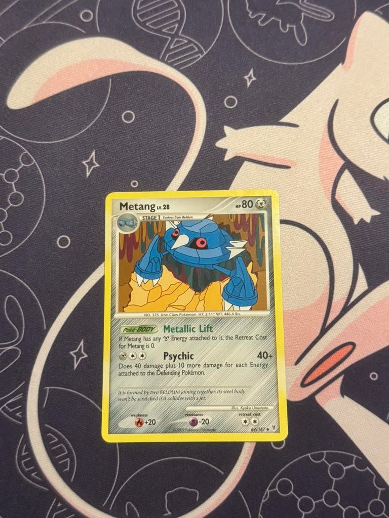 Pokémon kaarten Metang #69, Ophalen of Verzenden, Zo goed als nieuw, Losse kaart