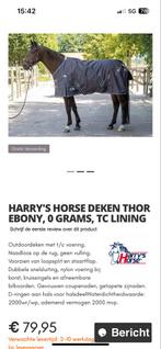 Harry’s horse deken thor 0 gram 105 cm, Dieren en Toebehoren, Paarden en Pony's | Dekens en Dekjes, Ophalen of Verzenden, Nieuw