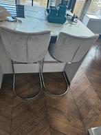 Richmond barkruk tweemaal Bolton velvet kleur stone, Huis en Inrichting, Stoelen, Ophalen, Zo goed als nieuw, Overige kleuren