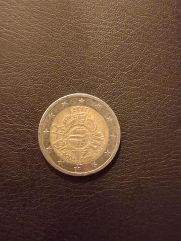 2 euro munt Estland 2012 - 10 Years of Euro Cash