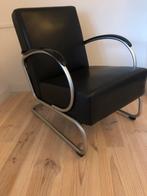 Gispen Dutch Originals 407 fauteuil, Ophalen of Verzenden, Zo goed als nieuw, Zwart, Eén