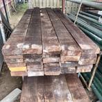 30  balken 5 cm dik en 15 cm hoog en 2 m lang, Doe-het-zelf en Verbouw, Hout en Planken, Gebruikt, Grenen, 200 tot 250 cm, 50 mm of meer