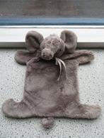 Knuffeldoek olifant olifantje merk Happy Horse grijs velours, Ophalen of Verzenden, Zo goed als nieuw, Olifant