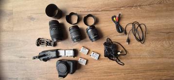 Canon eos600d compleet beschikbaar voor biedingen