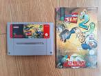 EarthWorm Jim 2 + handleiding voor de Super Nintendo (SNES), Spelcomputers en Games, Games | Nintendo Super NES, Avontuur en Actie
