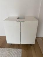 Ikea Wastafelmeubel - Hoogglans Wit, Huis en Inrichting, Badkamer | Badkamermeubels, Verzenden, 50 tot 100 cm, Zo goed als nieuw