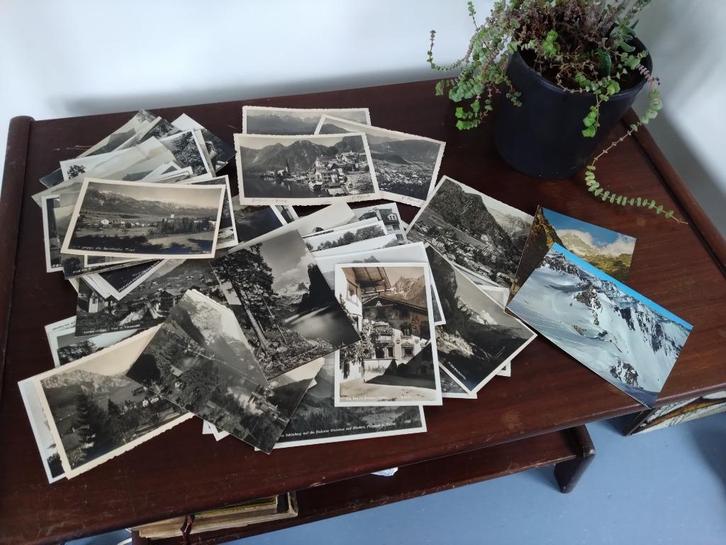 Vintage ansichtkaarten +/-80x Alpen Dolomieten, Verzamelen, Ansichtkaarten | Buitenland, Oostenrijk, Ophalen of Verzenden