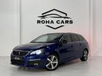 peugeot 308  gt-line *Camera*Lane assist*Glazen Dak*, Gebruikt, 1199 cc, Blauw, Bedrijf