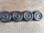 Velgen met winterbanden Opel 195/65 R15  6J15, Ophalen, Gebruikt, 15 inch, Banden en Velgen