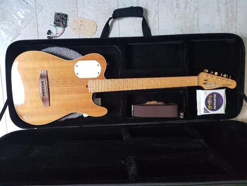 Godin elektro-akoestische gitaar, Muziek en Instrumenten, Snaarinstrumenten | Gitaren | Elektrisch, Zo goed als nieuw, Semi-solid body