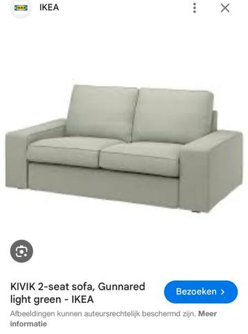 IKEA Kivik 2-zitsbank - Lichtgroen - afbeelding 2