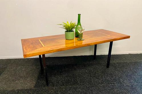 Vintage design tafel jaren 60/70 retro mid-century table, Huis en Inrichting, Tafels | Salontafels, Gebruikt, Minder dan 50 cm