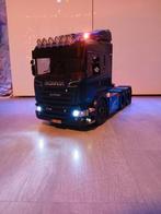 Tamiya scania, Groter dan 1:32, Ophalen of Verzenden, Zo goed als nieuw, Truck