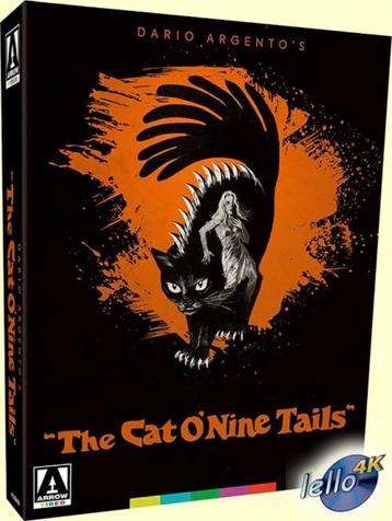Blu-ray 4K: Dario Argento's The Cat o' Nine Tails LE (1971)U beschikbaar voor biedingen