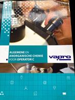 Vapro: algemene en anorganische chemie voor operator C, Boeken, Studieboeken en Cursussen, Ophalen of Verzenden, Beta, Gelezen