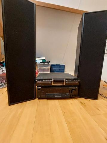 stereo set met jbl speakers