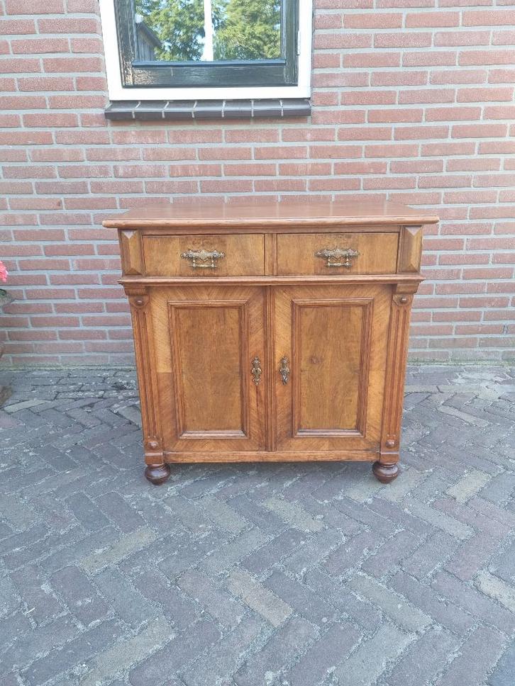 Antieke Mahonie Penant Kast, Antiek en Kunst, Antiek | Meubels | Kasten, Ophalen