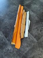 Diverse leer reststukken, Ophalen, Gebruikt, Overige kleuren, Leer of Kunstleer