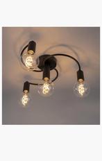 NIEUW! Moderne plafondlamp incl 4 lampen E27, Huis en Inrichting, Ophalen, Nieuw