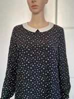 G700 Maison Scotch maat 2=36=S jurk jurkje zwart/wit sterret, Zwart, Zo goed als nieuw, Maat 36 (S), Boven de knie