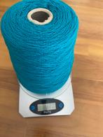 Breimachine garen acryl 380 gram kleur turquoise, Hobby en Vrije tijd, Breien en Haken, Ophalen, Zo goed als nieuw, Breien of Haken