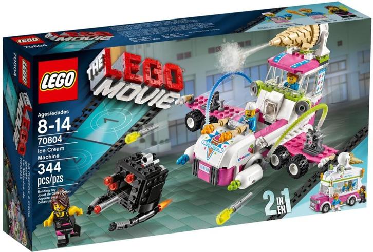 70804 - The LEGO Movie: Ice Cream Machine, Kinderen en Baby's, Speelgoed | Duplo en Lego, Nieuw, Lego, Complete set, Verzenden