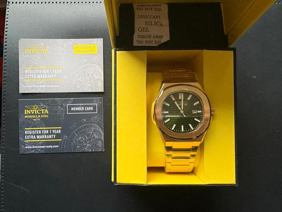 Invicta Speedway Herenhorloge - Model 48518, Overige merken, Staal, Polshorloge, Nieuw