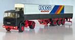 Herpa H0: Iveco trekker/oplegger "Iveco Magirus", Ophalen of Verzenden, Zo goed als nieuw, Bus of Vrachtwagen, Herpa