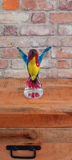 Murano Glas:20cm ijsvogel Beeld🌹NIEUW🌹, Ophalen of Verzenden, Nieuw, Dier