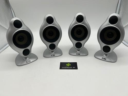 Davis club speakers 4 stuks mooie staat bieden, Audio, Tv en Foto, Luidsprekers, Zo goed als nieuw, Front, Rear of Stereo speakers