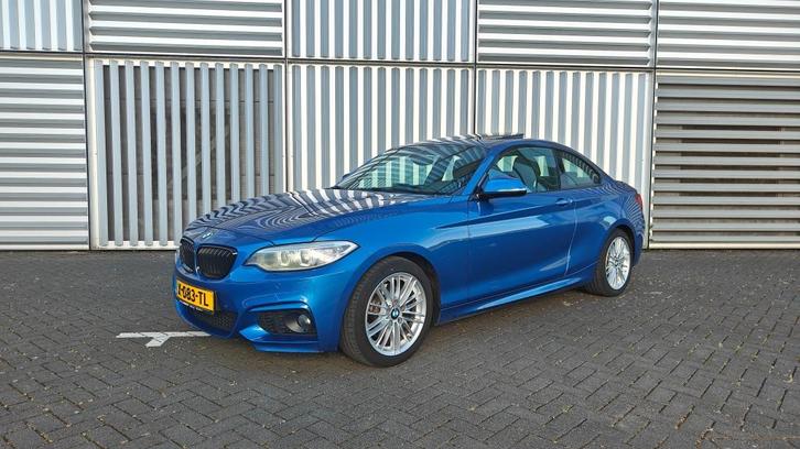 BMW 2-Serie 2.0 220IA 135KW Coupe Aut8 2014 Blauw, Auto's, BMW, Particulier, 2-Serie, ABS, Adaptieve lichten, Airbags, Airconditioning