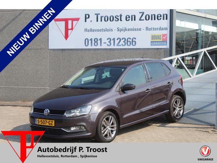 Volkswagen Polo 1.2 TSI Allstar Automaat/Adaptive cruise con, Auto's, Volkswagen, Bedrijf, Te koop, Polo, ABS, Adaptive Cruise Control
