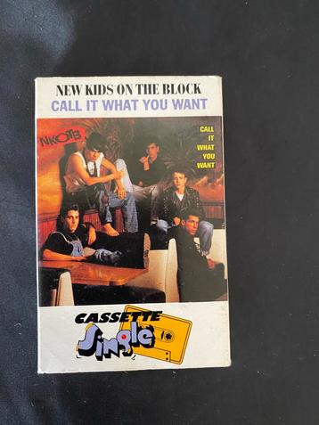 New Kids On The Block - Call It What You Want Cassette Singl beschikbaar voor biedingen